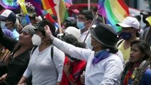 Ecuador | Una marcha indígena llega a Quito para exigir un recuento electoral