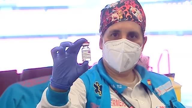 Madrid arranca en el Wanda las vacunaciones masivas