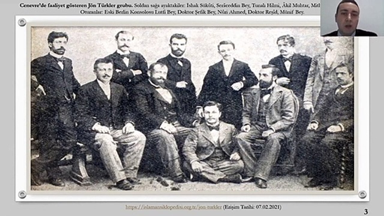 “ERMENİLERİN İKİNCİ MEŞRUTİYET'İN İLANINA YAKLAŞIMI (1908)” BAŞLIKLI KONFERANS