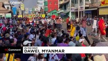 Myanmar, la protesta dei camici bianchi