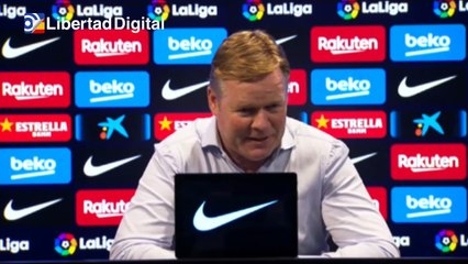Koeman: "Es bueno que Messi como capitán pida más intensidad"