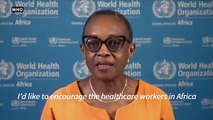 WHO Africa encourages healthcare workers to get vaccinated