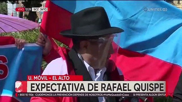 Quispe espera las encuestas y anticipa que en una segunda vuelta ganará la Gobernación de La Paz