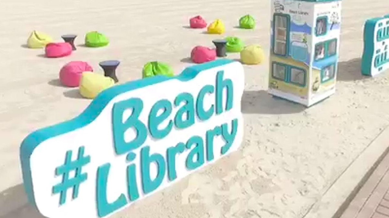 Book Yourself at a Beach Library