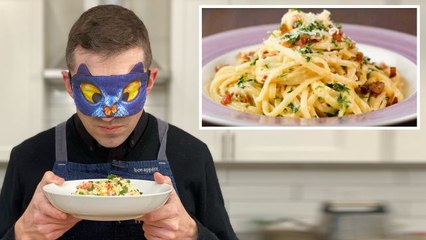 Recreating Rachael Ray's Crab Carbonara From Taste