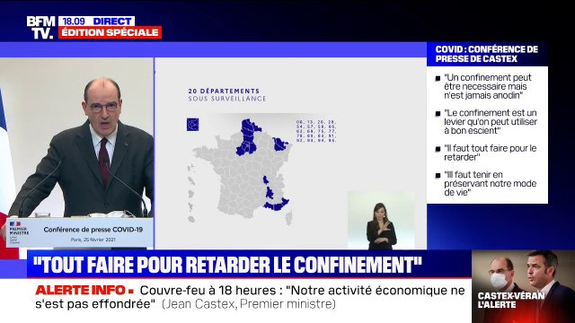 Jean Castex: Des premiers motifs d'espoir nous permettent d'envisager dans les prochains mois un retour à une vie plus normale