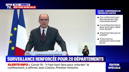 Jean Castex: "Nous constatons que le virus circule moins chez les personnes âgées qu’en population générale"