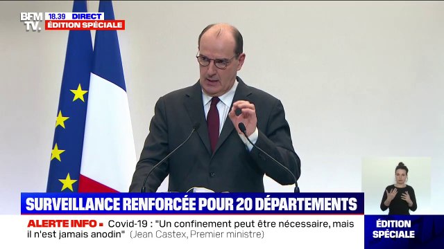 Covid-19: le gouvernement n'envisage pas à ce jour des mesures de relâchement dans les départements où l'épidémie est mieux maîtrisée