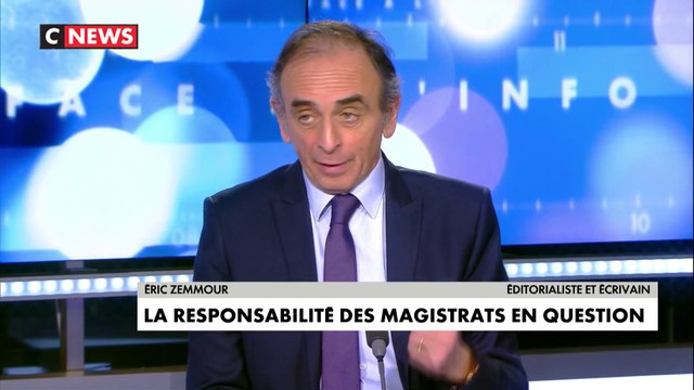 Éric Zemmour sur la réforme de la responsabilité des magistrats engagée par Emmanuel Macron : «Il y a une alliance avec la justice qui est au fondement même du quinquennat Macron»