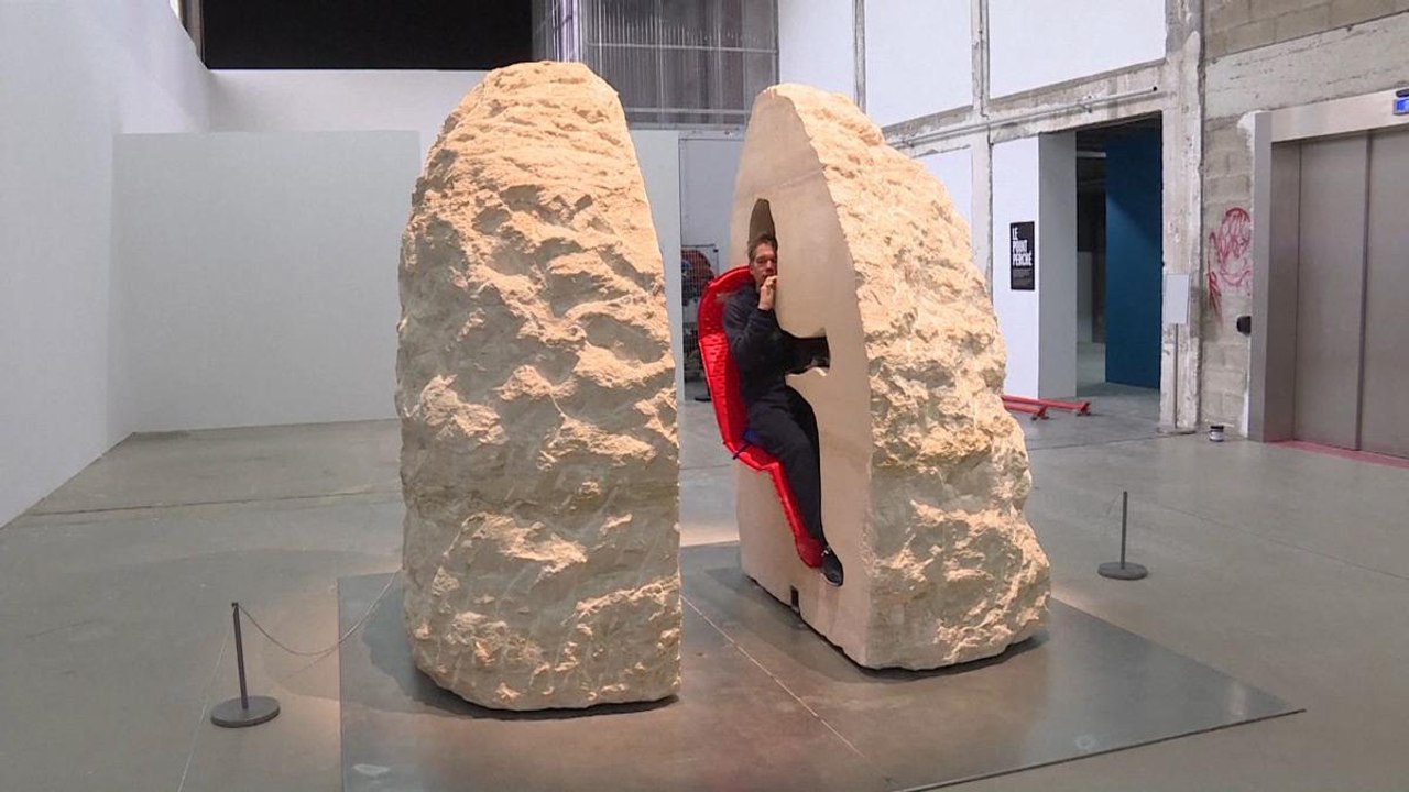 Artist Entombed in a Hollow Rock