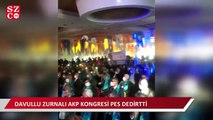 AKP'liler omuzlara çıkarak davullu zurnalı düğün havasında kongre yaptı