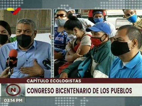 Congreso Bicentenario de los Pueblos capítulo ecologistas propone la conservación del planeta