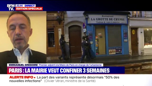 Emmanuel Grégoire: S'il faut avoir le confinement, il faut le faire maintenant et rouvrir dans un mois, ou si possible dans trois semaines