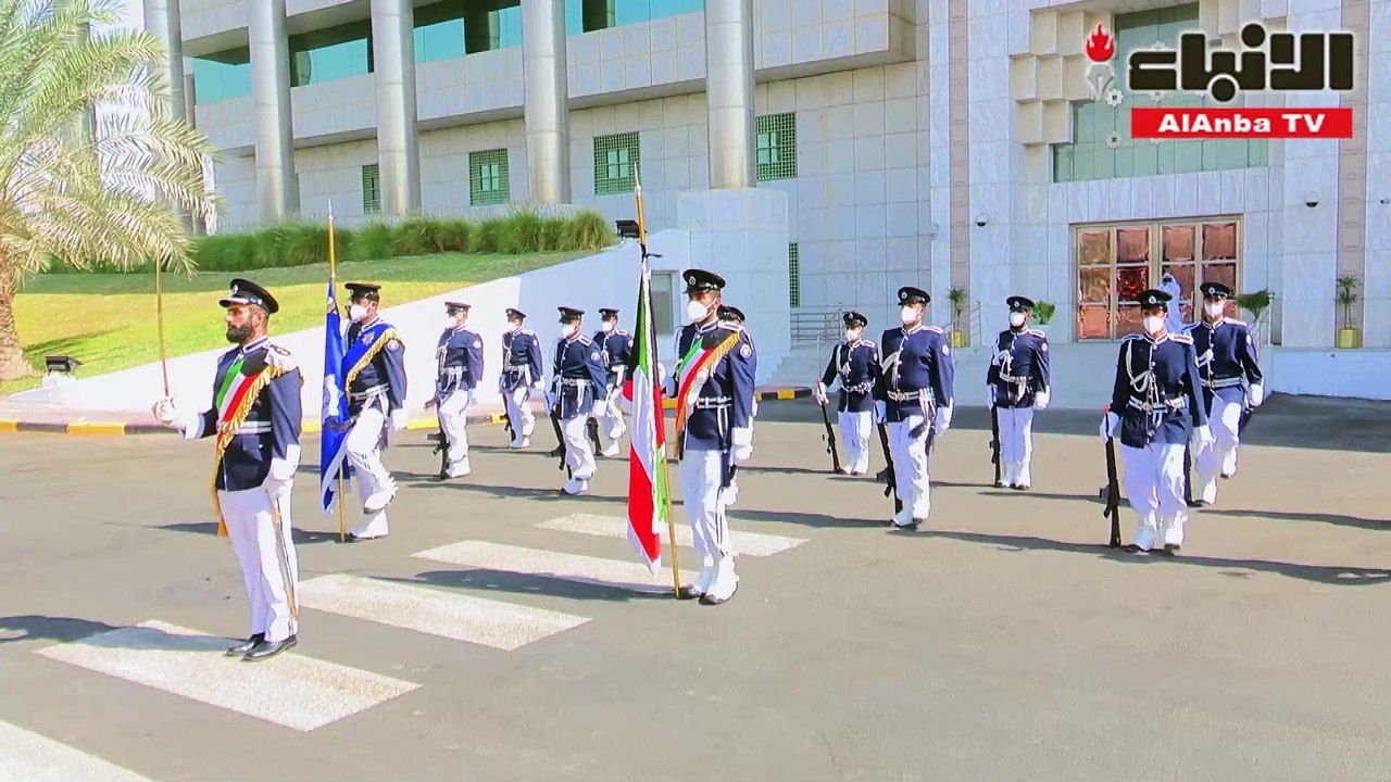 صاحب السمو الأمير الشيخ نواف الأحمد قام بزيارة إلى وزارة الداخلية (مبنى نواف الأحمد)