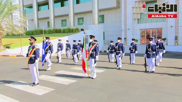 صاحب السمو الأمير الشيخ نواف الأحمد قام بزيارة إلى وزارة الداخلية (مبنى نواف الأحمد)