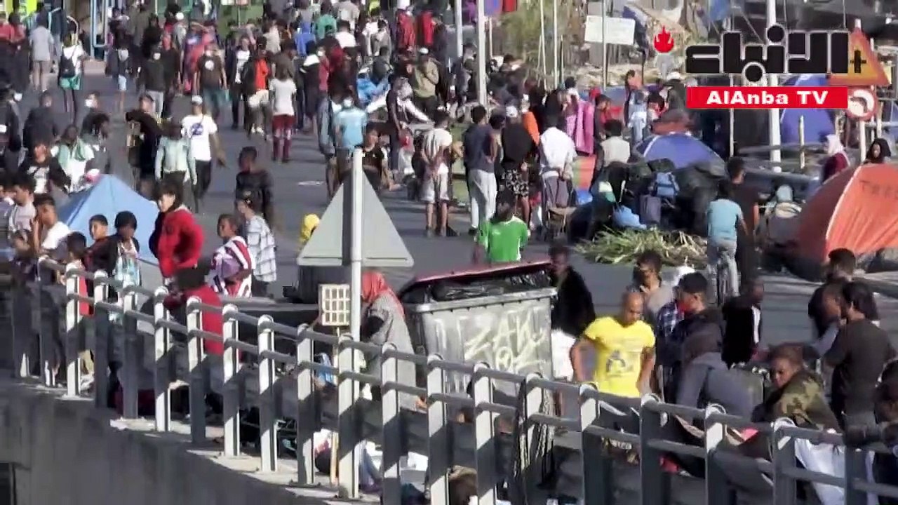 المهاجرون في ليسبوس ما زالوا بلا مأوى بعد حريق مدمر في أكبر مخيم للاجئين