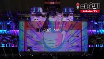 عروض الليزر تضيء القصر الرئاسي في تايوان احتفاء بالعيد الوطني