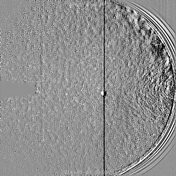 Comet Jacques in Space