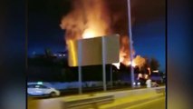 Fire at Hotel Sisu Puerto Banus Marbella Spain 21st August 2020 nueva andalucia