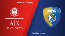 AX Armani Exchange Milan - Khimki Moscow Region Highlights | Turkish Airlines EuroLeague, RS Round 26