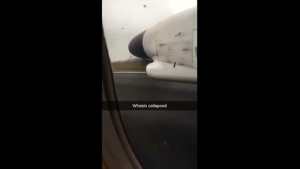 Flybe plane crash lands at Amsterdam&#39;s Schiphol airport