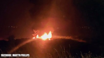 Wales train fire- Huge blaze posing substantial risk forces hundreds to evacuate - Mirror Online