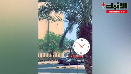 إنقاذ عاملين علقا بـ «سقالة» خلال تنظيفهما المبنى الجديد للمجلس البلدي