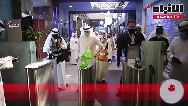 مدير عام البلدية قام بجولة تفقدية على النوادي الصحية في منطقة شرق