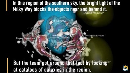 متخفيا على مرأى من الجميع بالفيديو شاهد أكبر هيكل في الكون