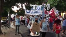 Masiva marcha de docentes en Resistencia en reclamo de mejoras salariales