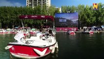 Movie magic as Paris turns the Seine into open air cinema