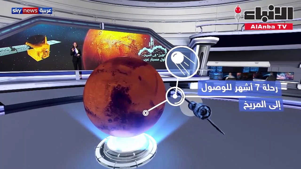 «الأمل» الإماراتي.. أول مسبار عربي إلى المريخ ينطلق غداً لدراسة غلاف ومناخ الكوكب الأحمر