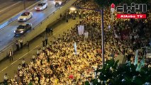 الذكرى الأولى لتظاهرات هونغ كونغ وحركة الاحتجاج في موقع أضعف