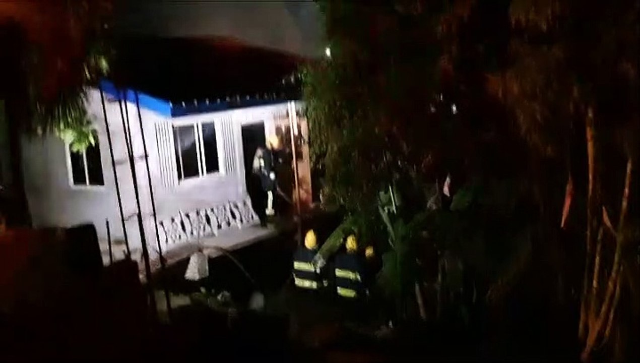Elderly Man Escapes Tobago Fire