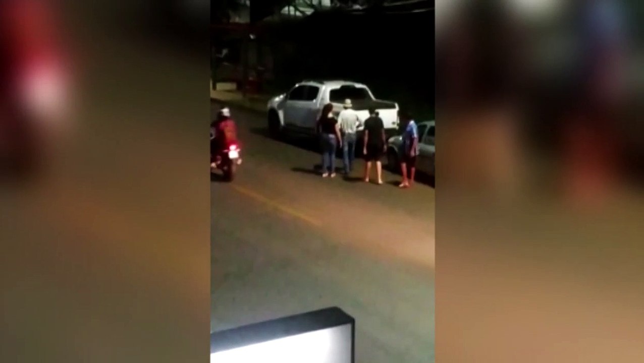 Internauta grava vídeo de motorista após atingir vários carros em acidente no Periolo