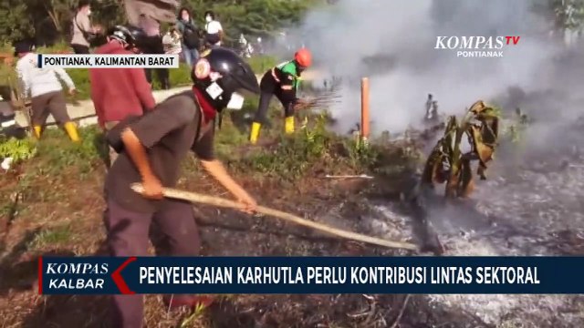 Kerja Sama Lintas Sektoral untuk Mengatasi Karhutla di Kalbar