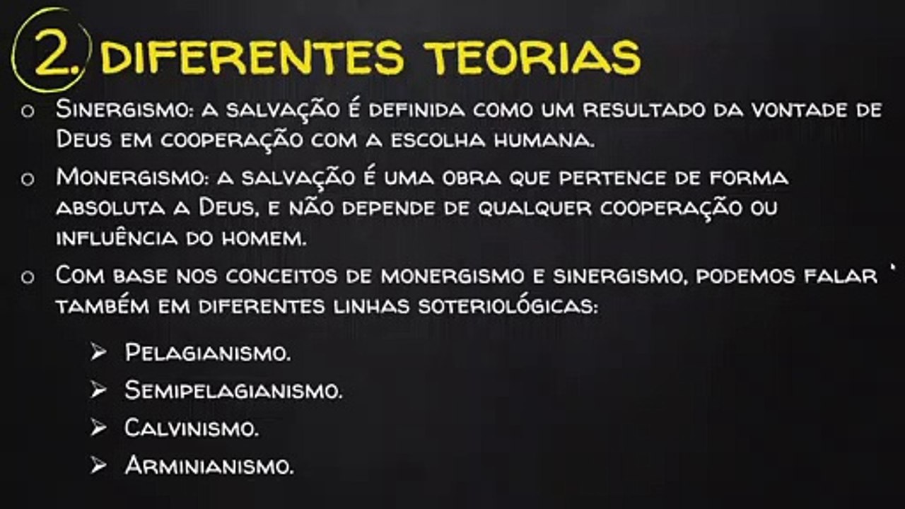 AULA 1 DOUTRINA DA SALVAÇÃO