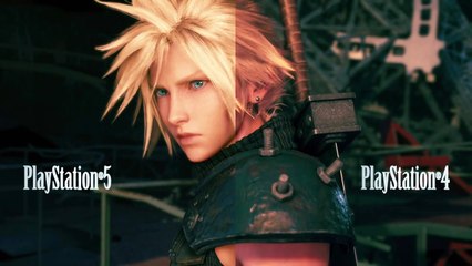 FINAL FANTASY VII REMAKE - Comparaison Graphique PS4 vs PS5