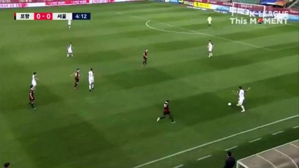 هدف كوميدي في الدوري الكوري الجنوبي