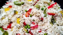 Rice recipe | New style fried rice | Capsicum fried rice recipe