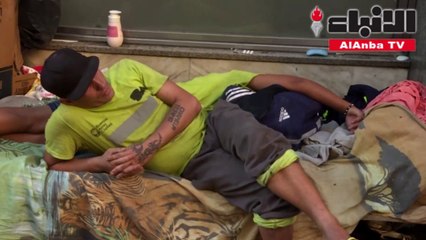 مشردو بوينوس ايرس عالقون في شوارع المدينة بلا مأوى في خضم أزمة كورونا