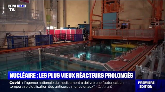Les plus anciens réacteurs nucléaires prolongés de dix ans