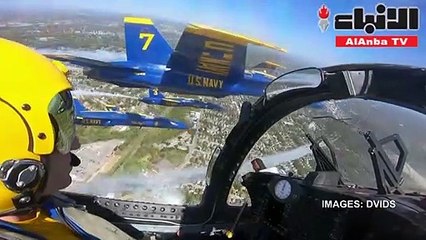 طائرات حربية في سماء الولايات المتحدة لتقديم تحية للعاملين الصحيين