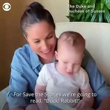 هكذا احتفل هاري وميغان بعيد ميلاد طفلهما