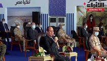 الرئيس المصري للعالقين مش هنسيبكم حتى لو كانت ظروفنا صعبة