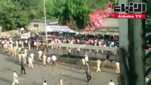 بومباي تعاقب مخترقي حظر التجول بالضرب