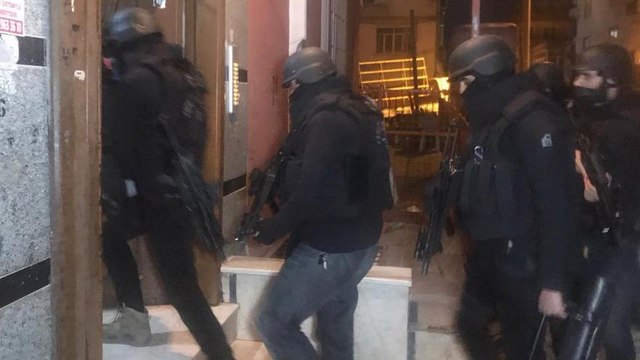 İstanbul'da helikopter destekli PKK operasyonu