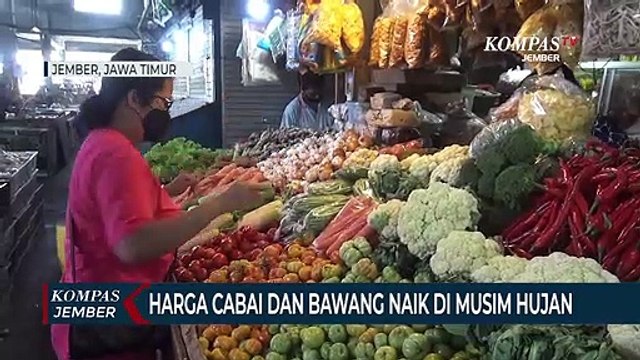 Pasokan Menurun, Harga Cabai dan Bawang Naik di Musim Hujan
