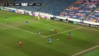 Highlights Rangers 5(9)-(5)2 Antwerp /_ Europa League 2021 - 16e de finale