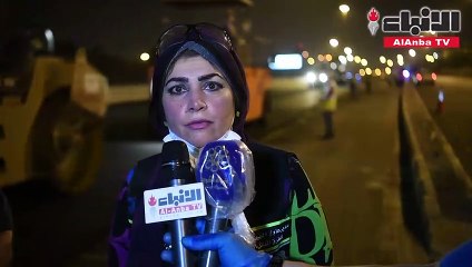 وزارة الأشغال تواصل فرش الأسفلت على الدائري الخامس وإصلاح طريق الفحيحيل